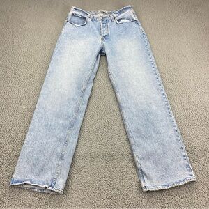 Abercrombie & Fitch Light Blue Straight Leg Jeans
